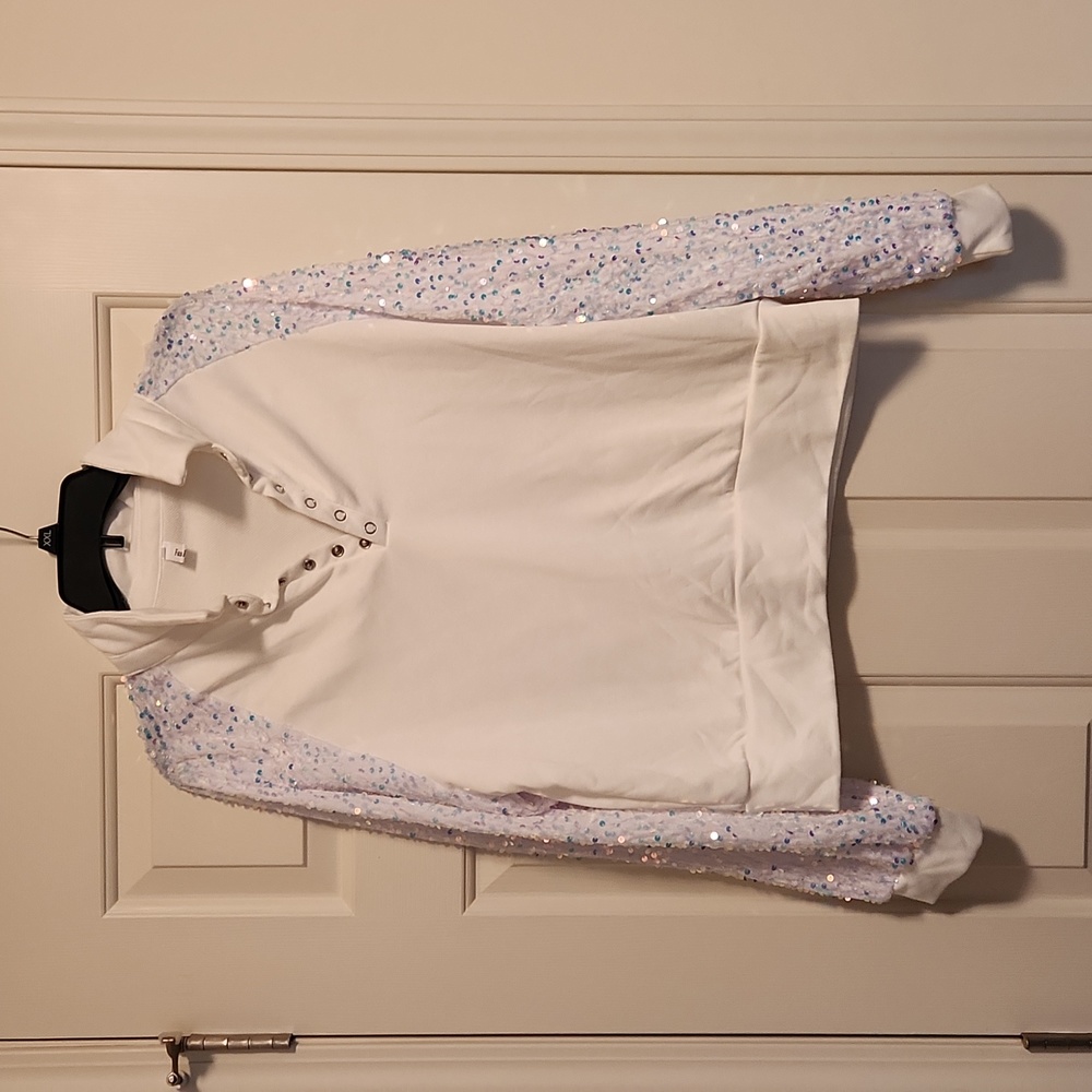 White sequence sweatshirt